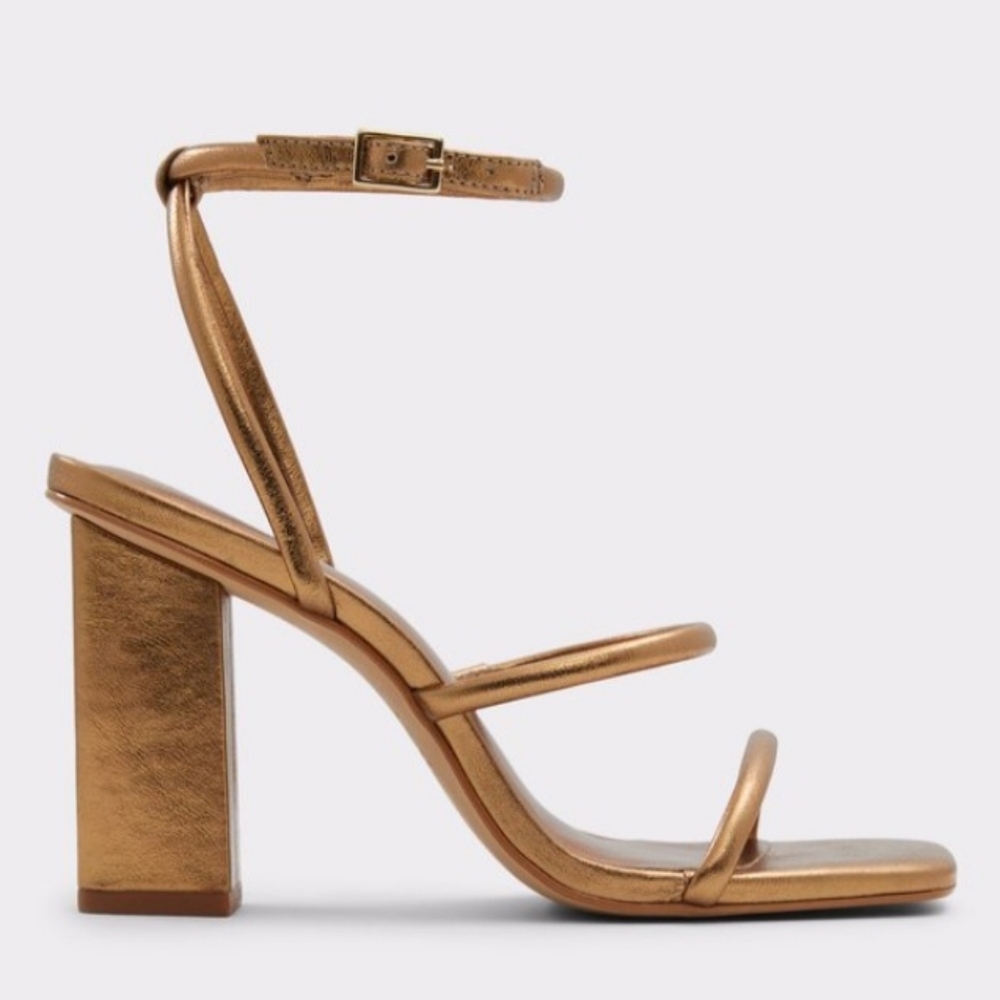 Aldo Strapy Block Heel Sandal